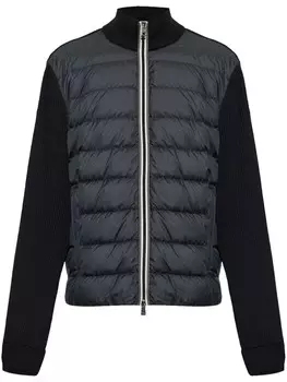 Утепленная хлопковая куртка Moncler, черный