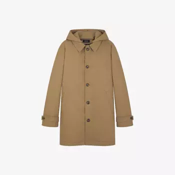 Утепленная хлопковая парка Floyd Balibaris, бежевый