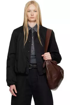 Утепленная куртка-бомбер Lemaire, черный