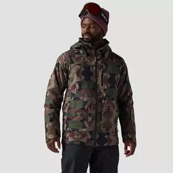 Утепленная куртка Crestcruiser Backcountry, цвет kalamata geo collage print