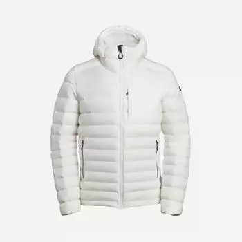 Утепленная куртка Decathlon для гор и треккинга с капюшоном — MT500 -10°C Forclaz, белый