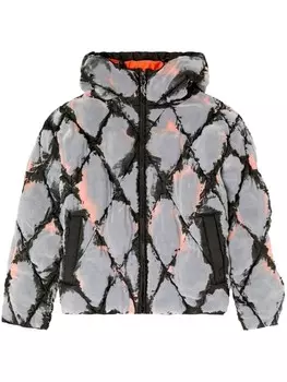 Утепленная куртка Diesel W-Dom, серый