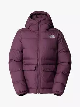 Утепленная куртка из фугу с капюшоном в готэме The North Face, цвет Midnight Mauve