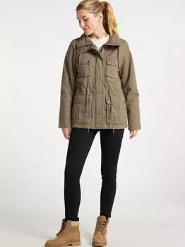 Утепленная куртка из хлопка Usha, зеленый