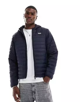 Утепленная куртка Майки темно-синего цвета Hunter