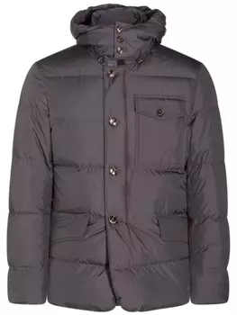Утепленная куртка на пуговицах Montecore, серый