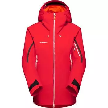 Утепленная куртка nordwand hs с термокапюшоном Mammut, цвет azalea