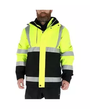 Утепленная куртка от дождя HiVis 3-в-1 RefrigiWear, зеленый