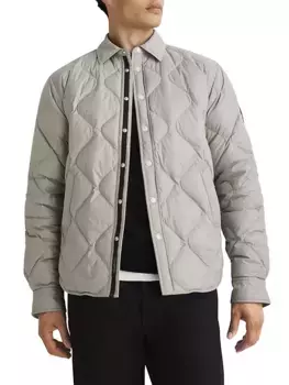 Утепленная куртка-рубашка Dane Rag & Bone, цвет elephant