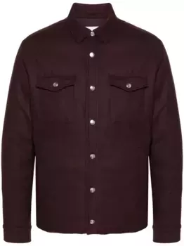 Утепленная куртка-рубашка Eleventy, фиолетовый