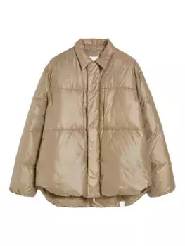 Утепленная куртка-рубашка JIL SANDER+, коричневый