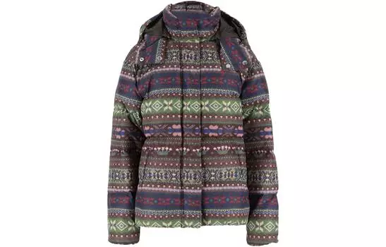 Утепленная куртка с графическим принтом Polo Ralph Lauren, мультиколор