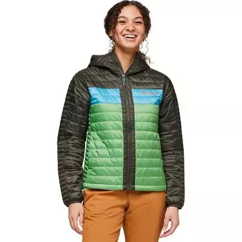 Утепленная куртка с капюшоном Capa Cotopaxi, цвет iron & kelp