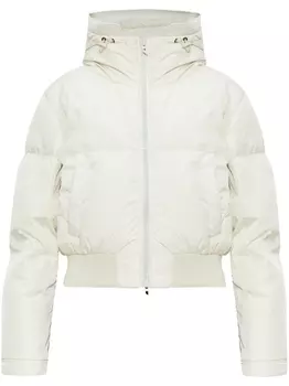 Утепленная куртка с капюшоном Diesel, белый