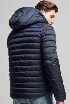 Утепленная куртка с капюшоном Fuji Sports Superdry, синий