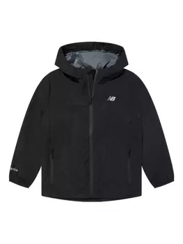 Утепленная куртка с капюшоном New Balance Kids, черный