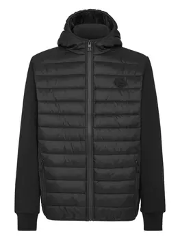 Утепленная куртка с капюшоном Plein Sport, черный