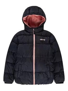 Утепленная куртка с логотипом Levi's Kids, синий
