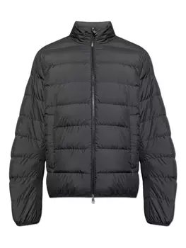 Утепленная куртка с логотипом Moncler, черный