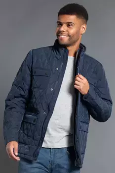 Утепленная куртка с воротником-воронкой Kensington Eastside, синий