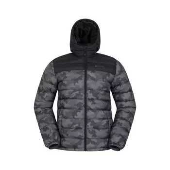 Утепленная куртка seasons ii с камуфляжным принтом Mountain Warehouse, черный