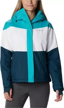 Утепленная куртка Tipton Peak II Columbia, цвет Bright Aqua/White/Night Wave
