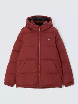 Утепленная куртка Waldenburg с капюшоном Dickies, обожженный кирпич
