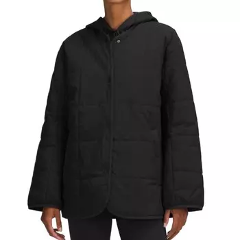 Утепленная куртка женская Lululemon, светло-серый