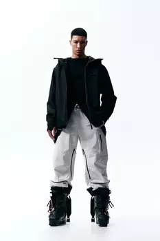 Утепленная лыжная куртка из stormmove стандартной посадки H&M, черный