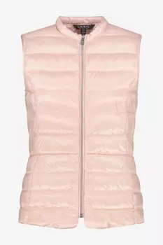 Утепленная майка светло-розового цвета Lauren Ralph Lauren, розовый