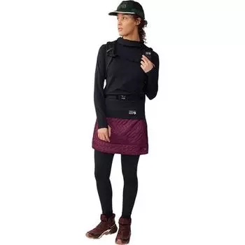 Утепленная мини-юбка Trekkin женская Mountain Hardwear, цвет Cocoa Red