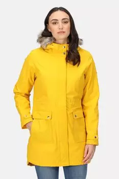 Утепленная непромокаемая куртка Сабинка удлиненного кроя Regatta, желтый
