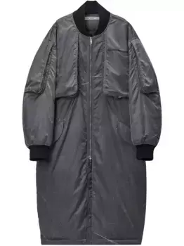 Утепленная парка Alexander Wang, серый