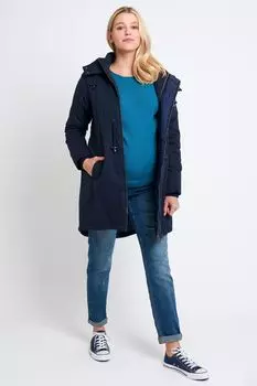 Утепленная парка для беременных JoJo Maman Bb 2-в-1 Jojo Maman Bb, синий