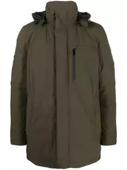 Утепленная парка Mountain WOOLRICH, зеленый