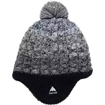 Утепленная шапка с наушниками для малышей Burton, черный