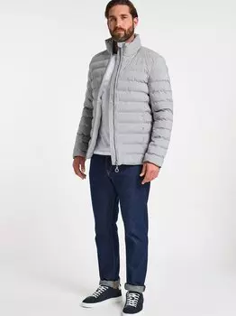Утепленная стеганая куртка Dreimaster, серый