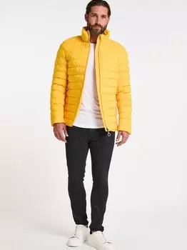 Утепленная стеганая куртка Dreimaster, желтый