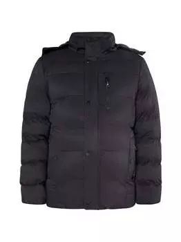 Утепленная стеганая куртка Mo, черный