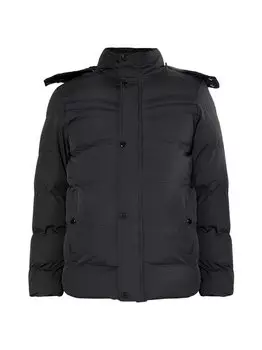 Утепленная стеганая куртка Mo, черный
