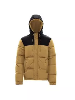 Утепленная стеганая куртка Mo, коричневый