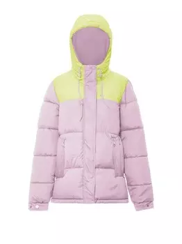 Утепленная стеганая куртка Mo, розовый