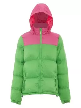Утепленная стеганая куртка Mo, зеленый