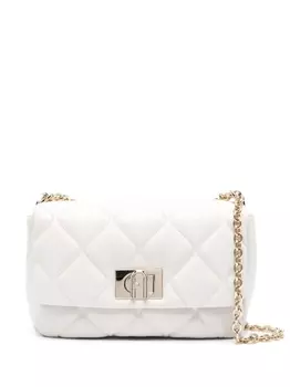Утепленная сумка через плечо 1927 Furla, бежевый