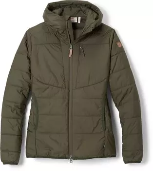 Утепленная толстовка с подкладкой Keb — женская Fjallraven, зеленый