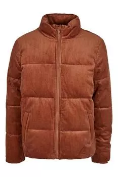 Утепленная зимняя джинсовая куртка Urban Classics, оранжевый