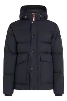 Утепленная зимняя куртка Rockie с капюшоном Tommy Hilfiger, синий
