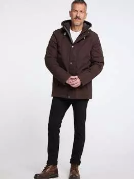 Утепленная зимняя куртка Schmuddelwedda, коричневый