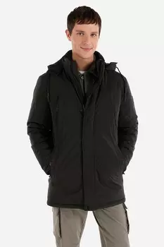 Утепленная зимняя парка с капюшоном Colin'S, зеленый