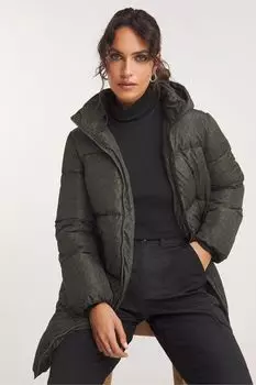 Утепленное пальто из полипропилена с животным принтом Jd Williams, мультиколор